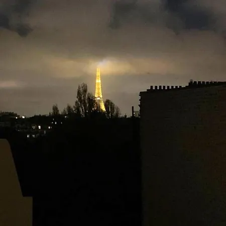 Apartment Le Nid Parisien - Chic - Vue Tour Eiffel